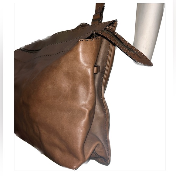 Johnny Farrah leather crossbody briefcase - Picture 5 of 11